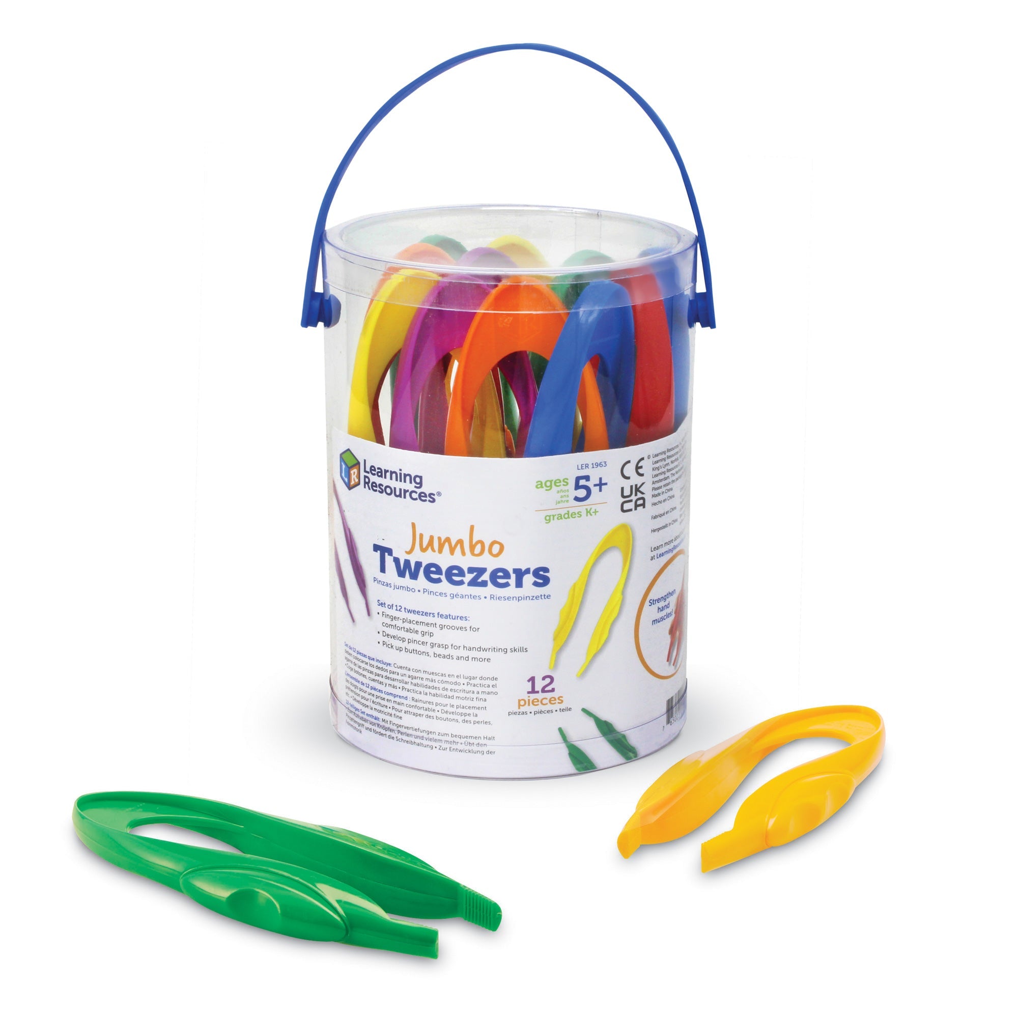 Primary Science® Jumbo Tweezers™ (Set of 12)