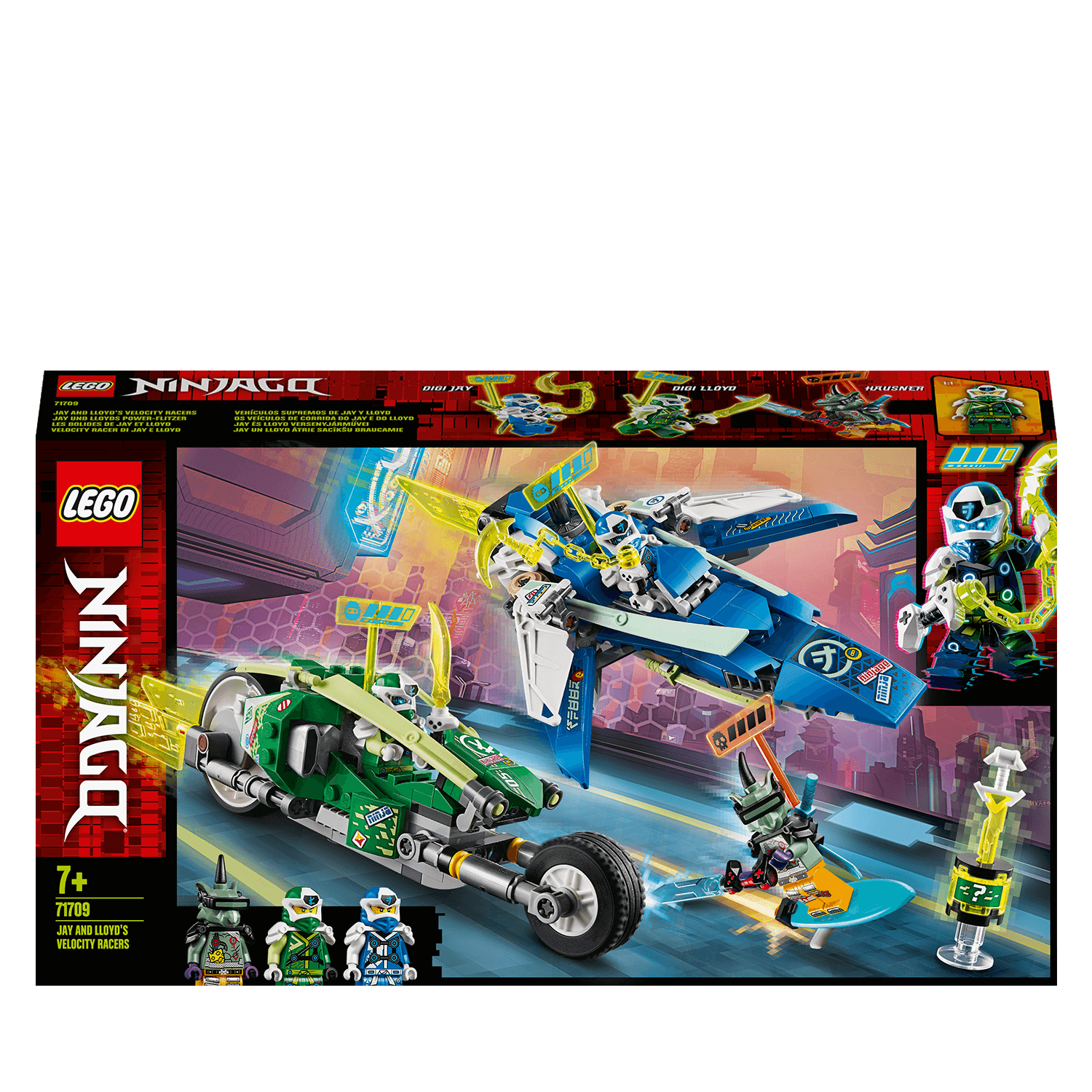 LEGO® NINJAGO Jay and Lloyd's Racers Set 71709