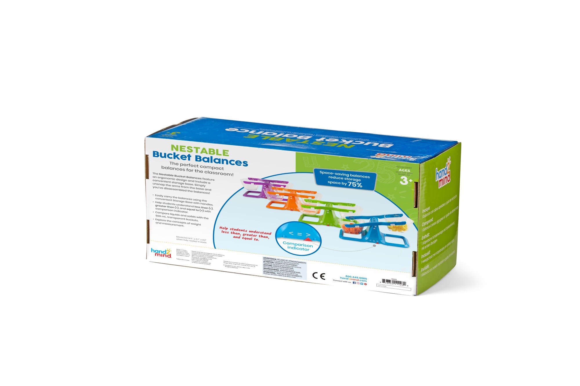 Nestable Bucket Balances Set of 4