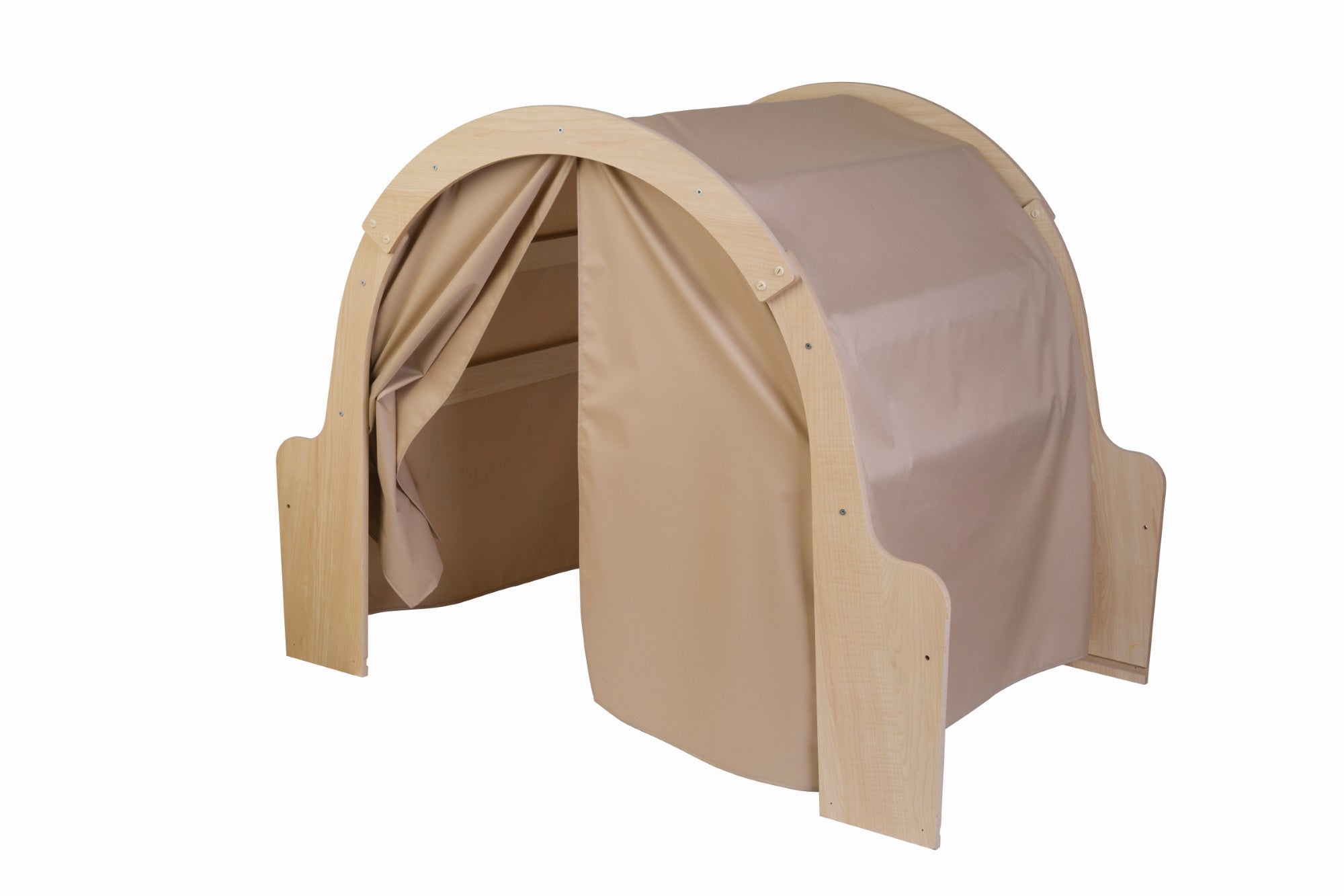 Solway Indoor Den With Canopy And Curtains (Maple)