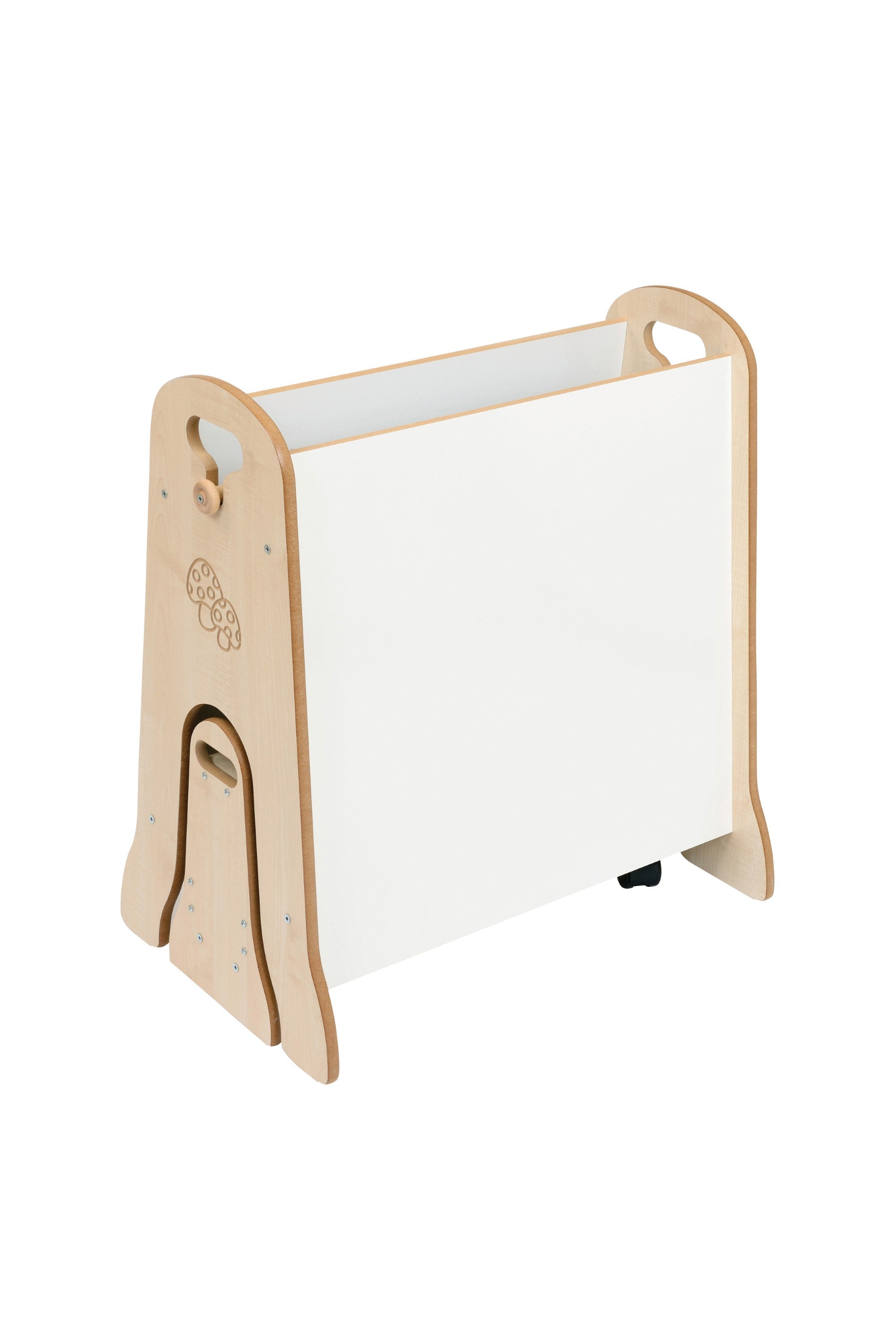 Mini Easel With Storage Trolley (Maple)