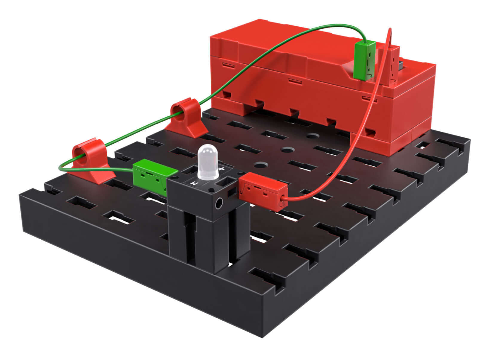 CLASS SET Electrical Control circuit model for teaching primary school students about electrical basics.