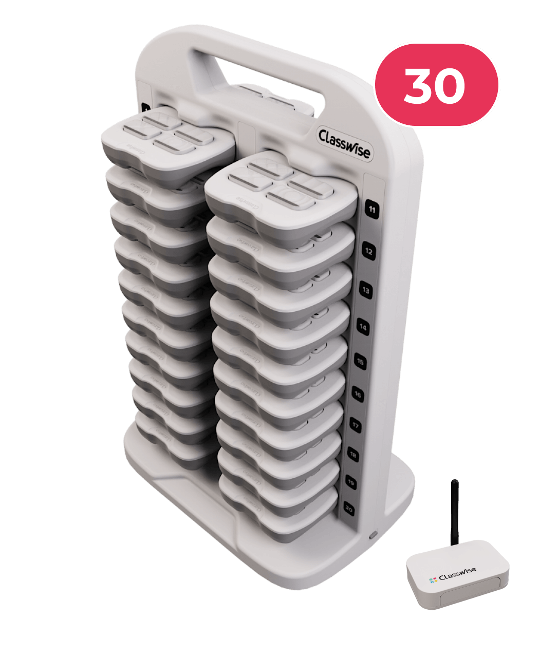 Classwise 30 educational solution with interactive tools for enhanced classroom engagement and gamification.