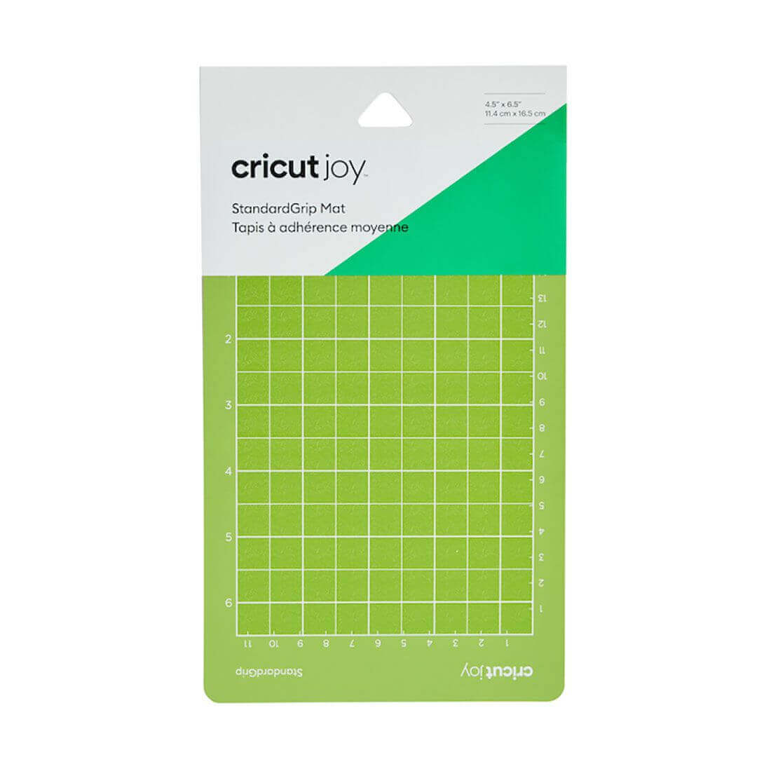 Cricut Joy StandardGrip Machine Mat 4.5x6.5 inches, perfect for medium-weight materials and reusable projects.