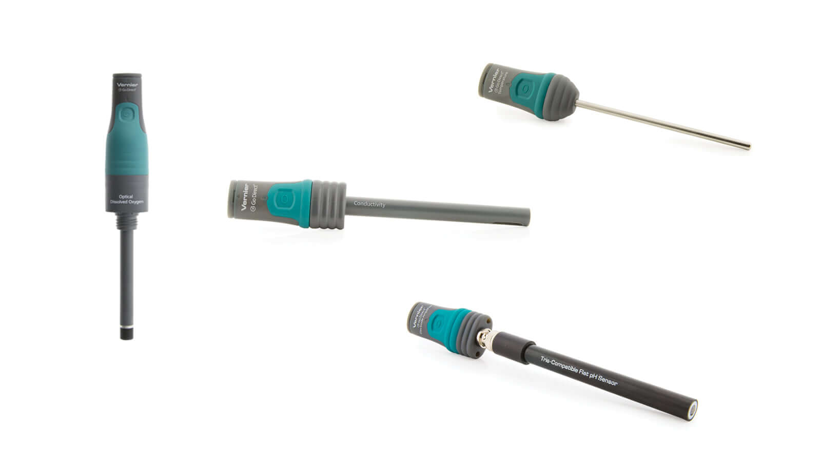 Environmental Science Go Direct® Starter Package scientific probes for real-time data collection in classrooms.