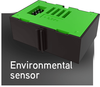 Environmental sensor module for IoT projects, compatible with Robotics TXT 4.0 Base Set.