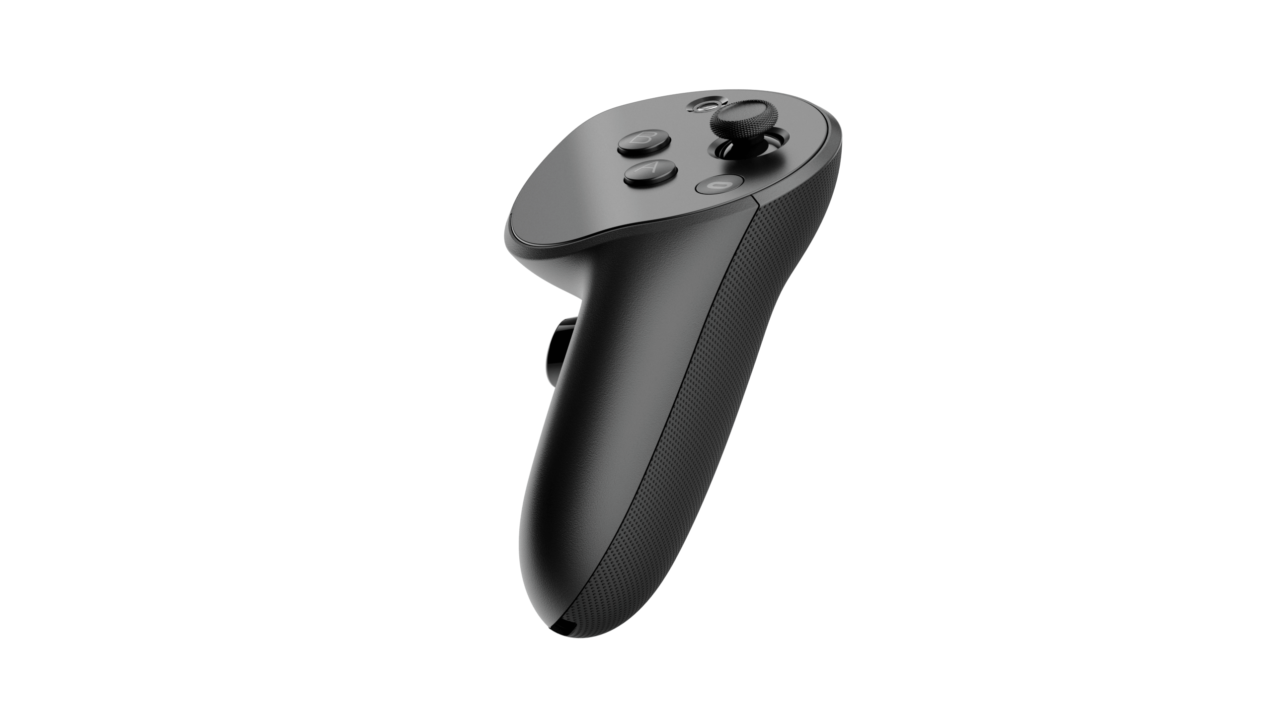 Meta Oculus Quest Pro black controller designed for immersive virtual experiences.