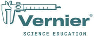 Vernier Science Education logo featuring a caliper, representing precision in scientific tools.