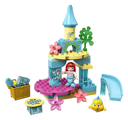 LEGO® DUPLO Princess Ariel Undersea Castle Set 10922 featuring Ariel and Flounder for creative play.