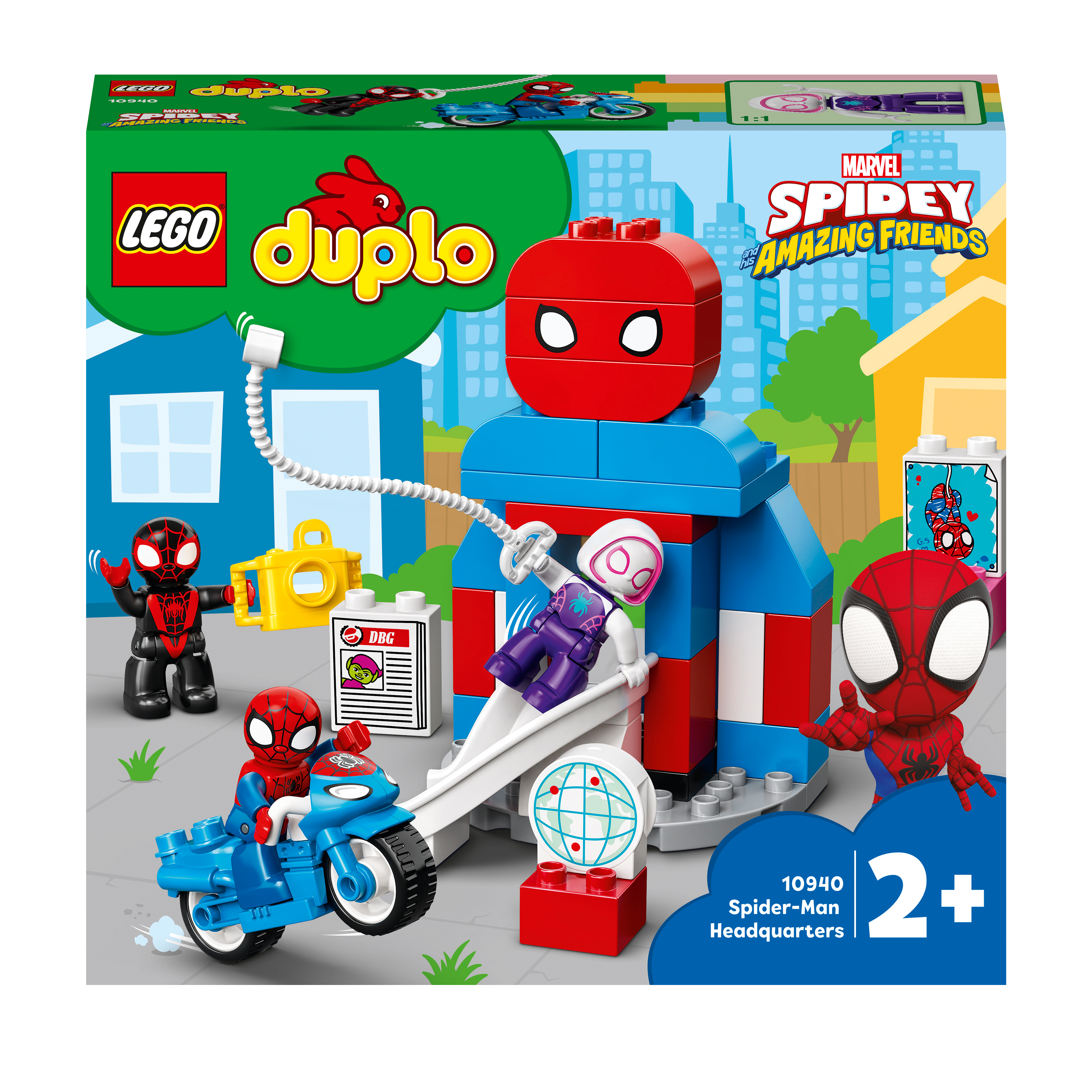 LEGO® DUPLO Marvel Spider-Man Headquarters Set 10940
