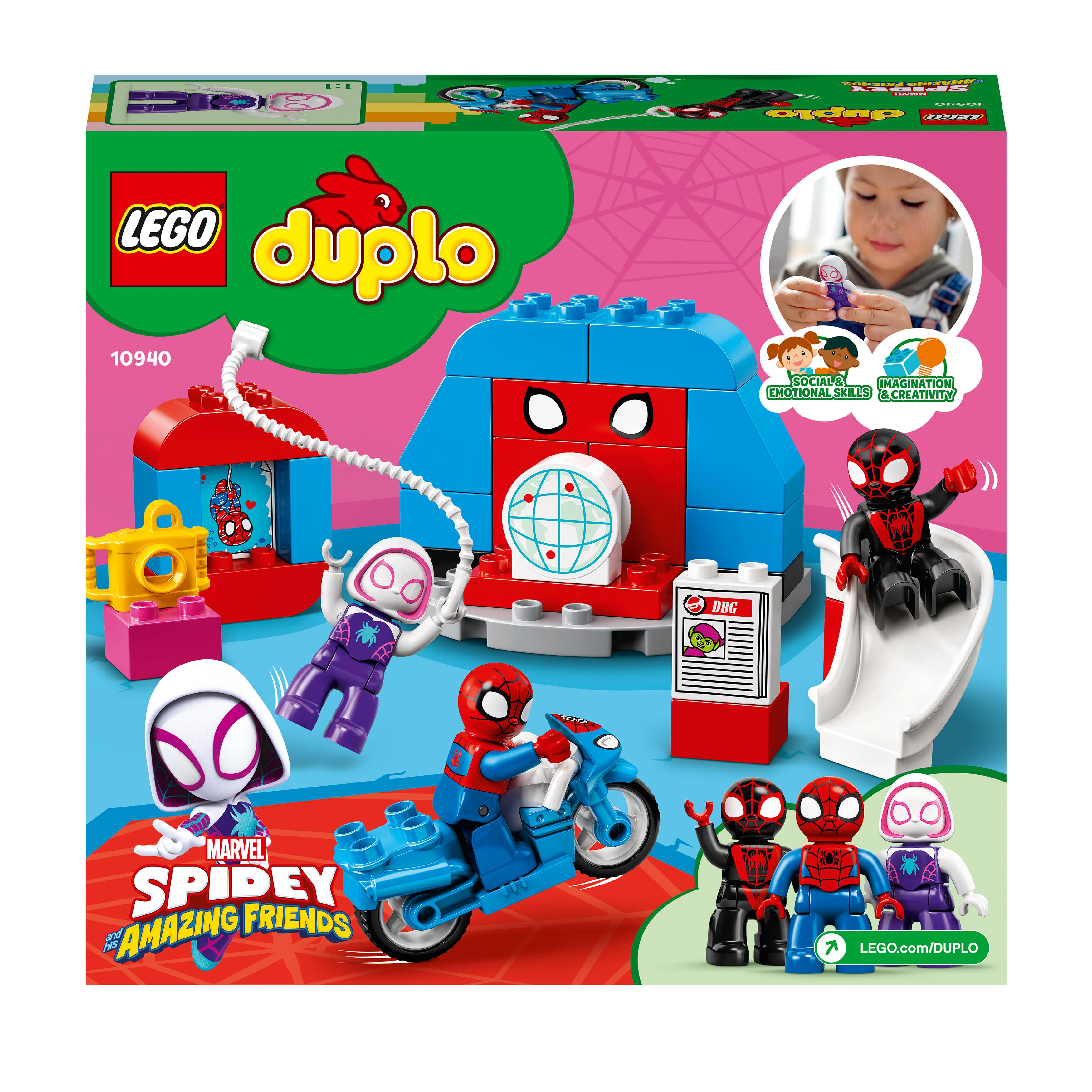 LEGO® DUPLO Marvel Spider-Man Headquarters Set 10940