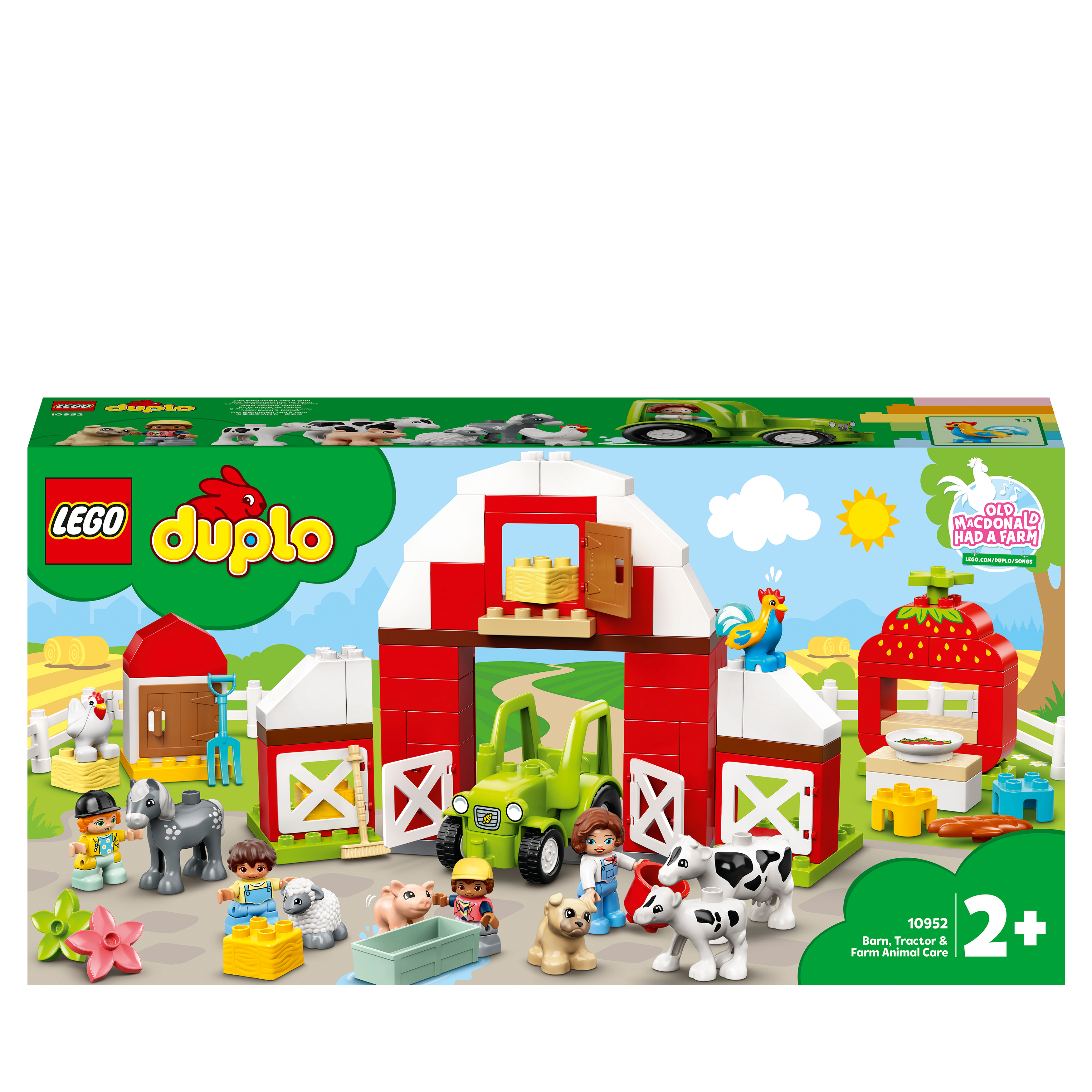LEGO® DUPLO Town Barn, Tractor & Farm Animal Care 10952