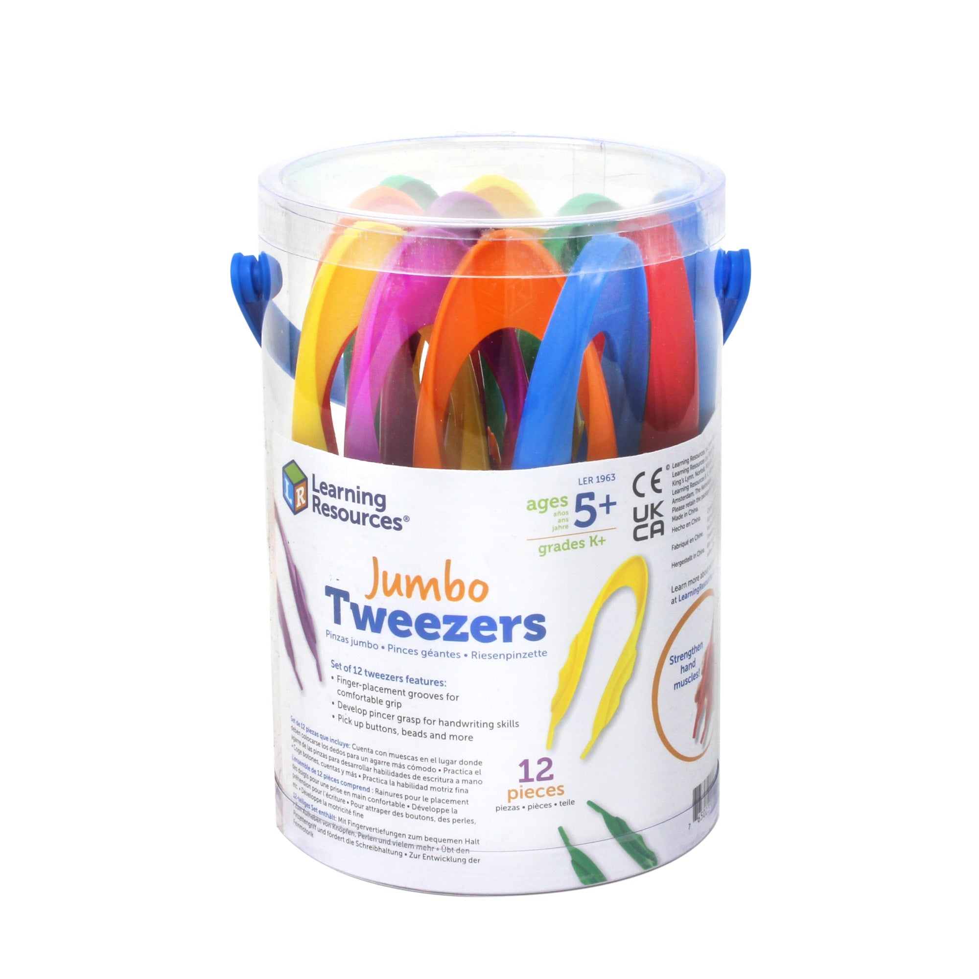 Primary Science® Jumbo Tweezers™ (Set of 12)