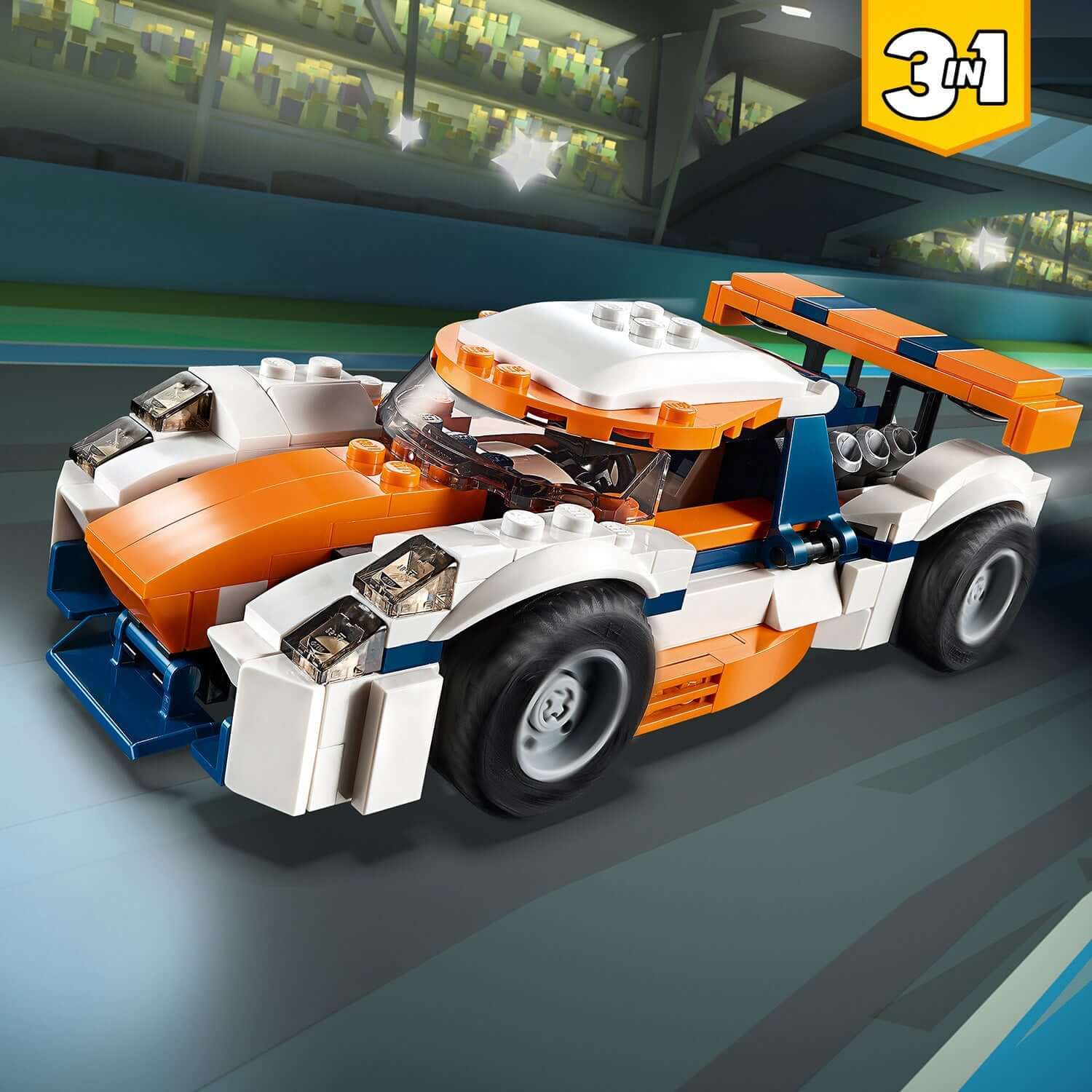 LEGO® Creator 3in1 Sunset Track Racer Car Set 31089