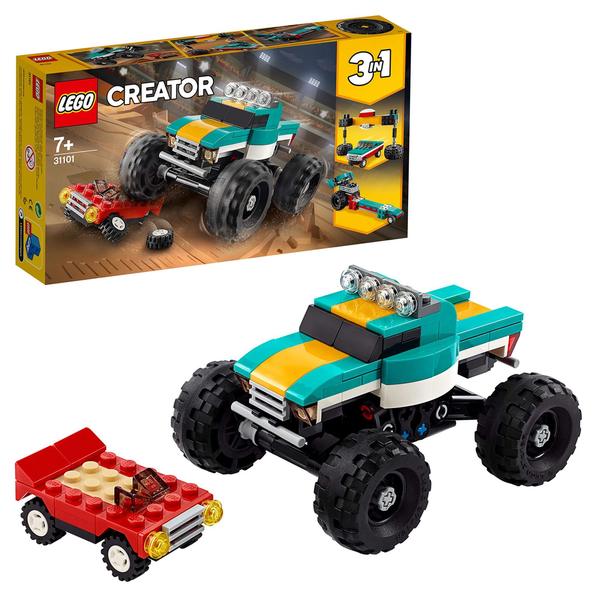 LEGO® Creator 3in1 Monster Truck Toy 31101