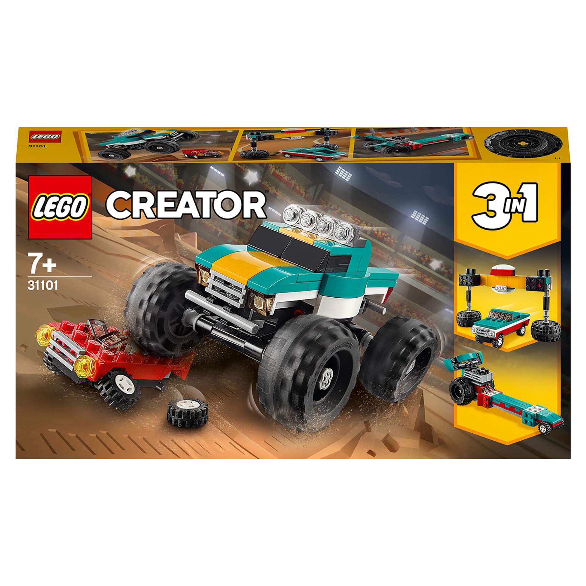 LEGO® Creator 3in1 Monster Truck Toy 31101