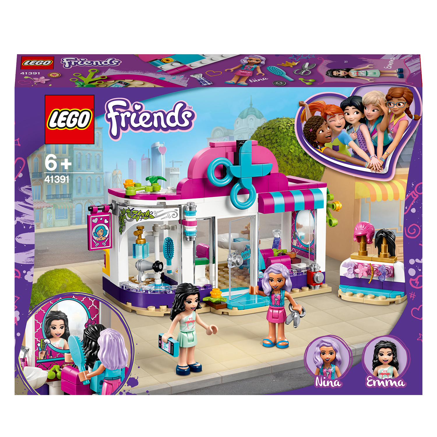 LEGO® Friends Heartlake City Hair Salon Set 41391