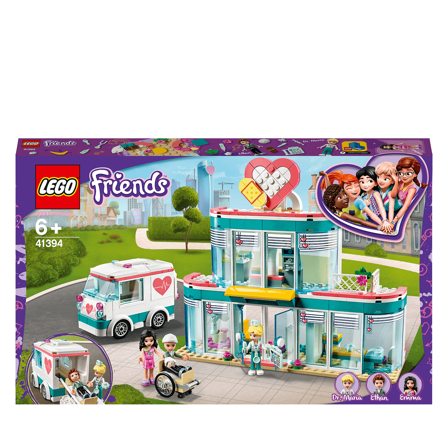 LEGO® Friends Heartlake City Hospital Playset 41394