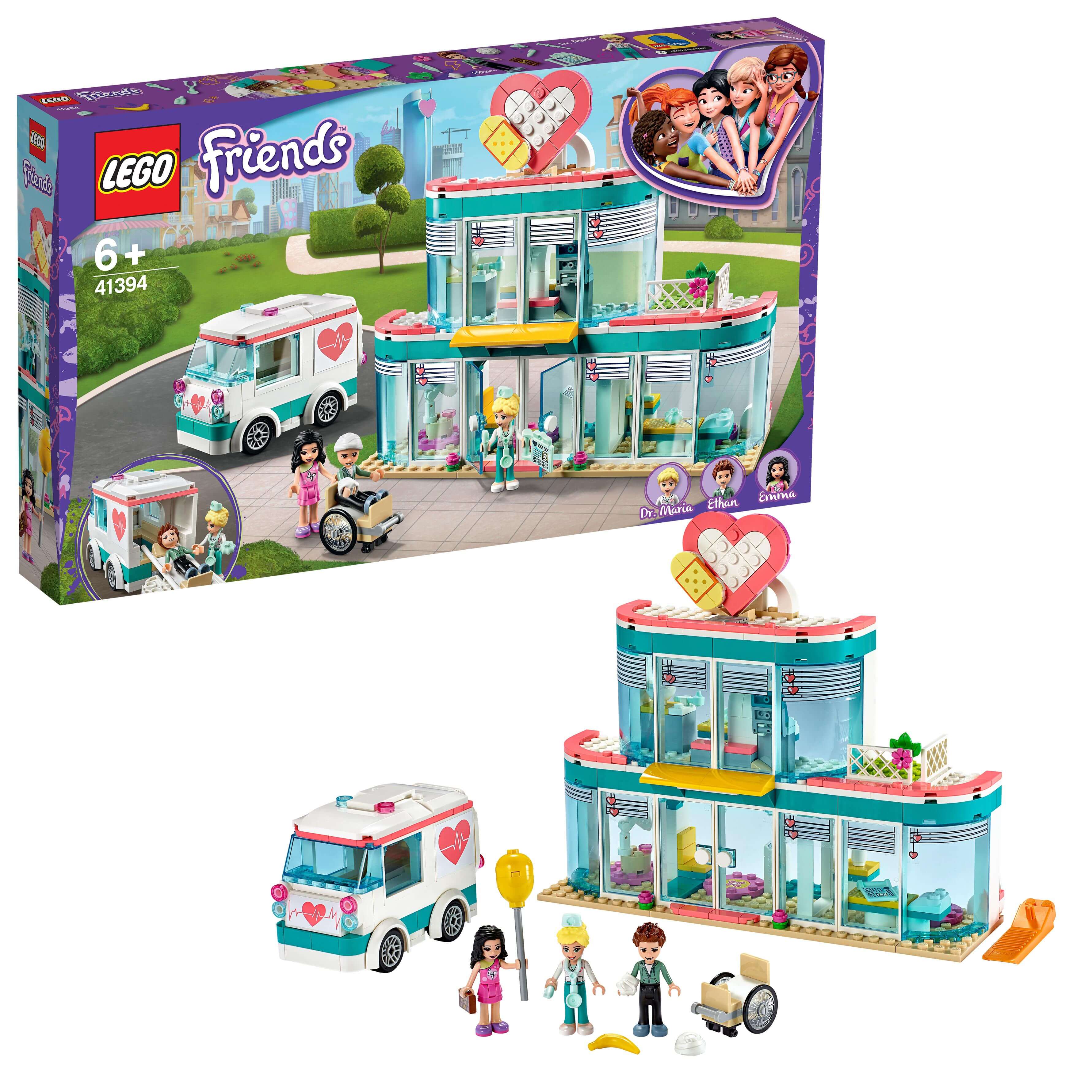 LEGO® Friends Heartlake City Hospital Playset 41394