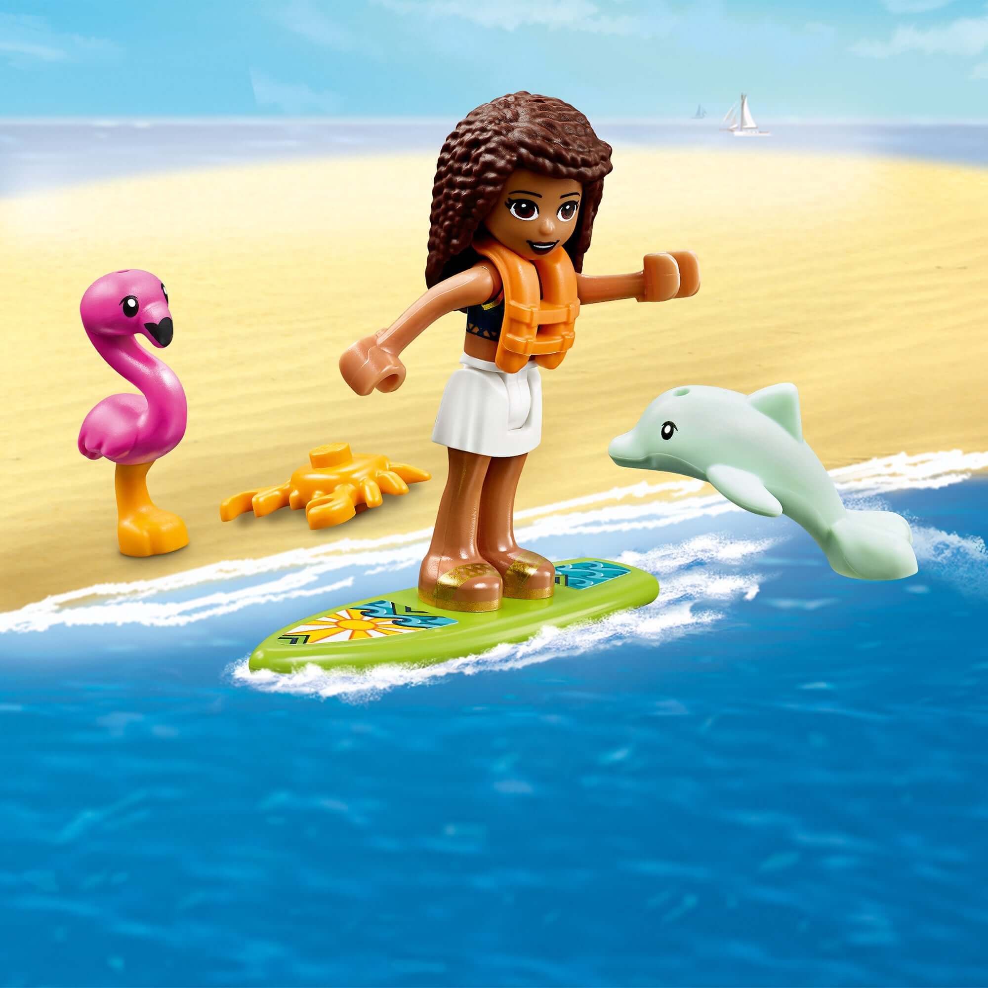 LEGO® Friends Beach House Mini Dolls House Set 41428