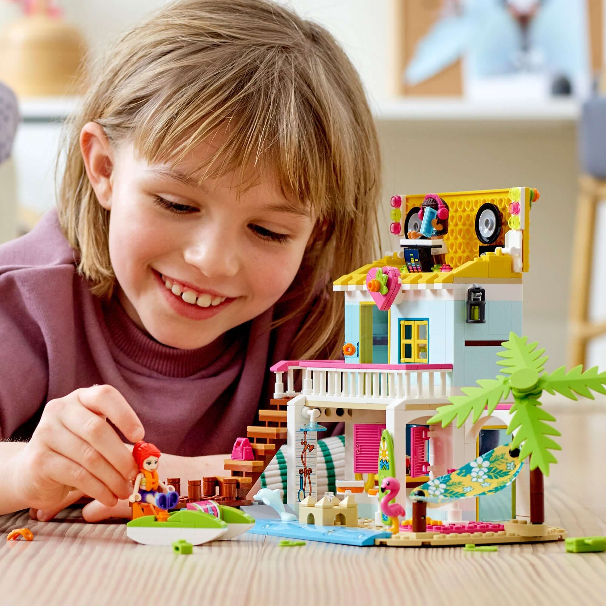 LEGO® Friends Beach House Mini Dolls House Set 41428