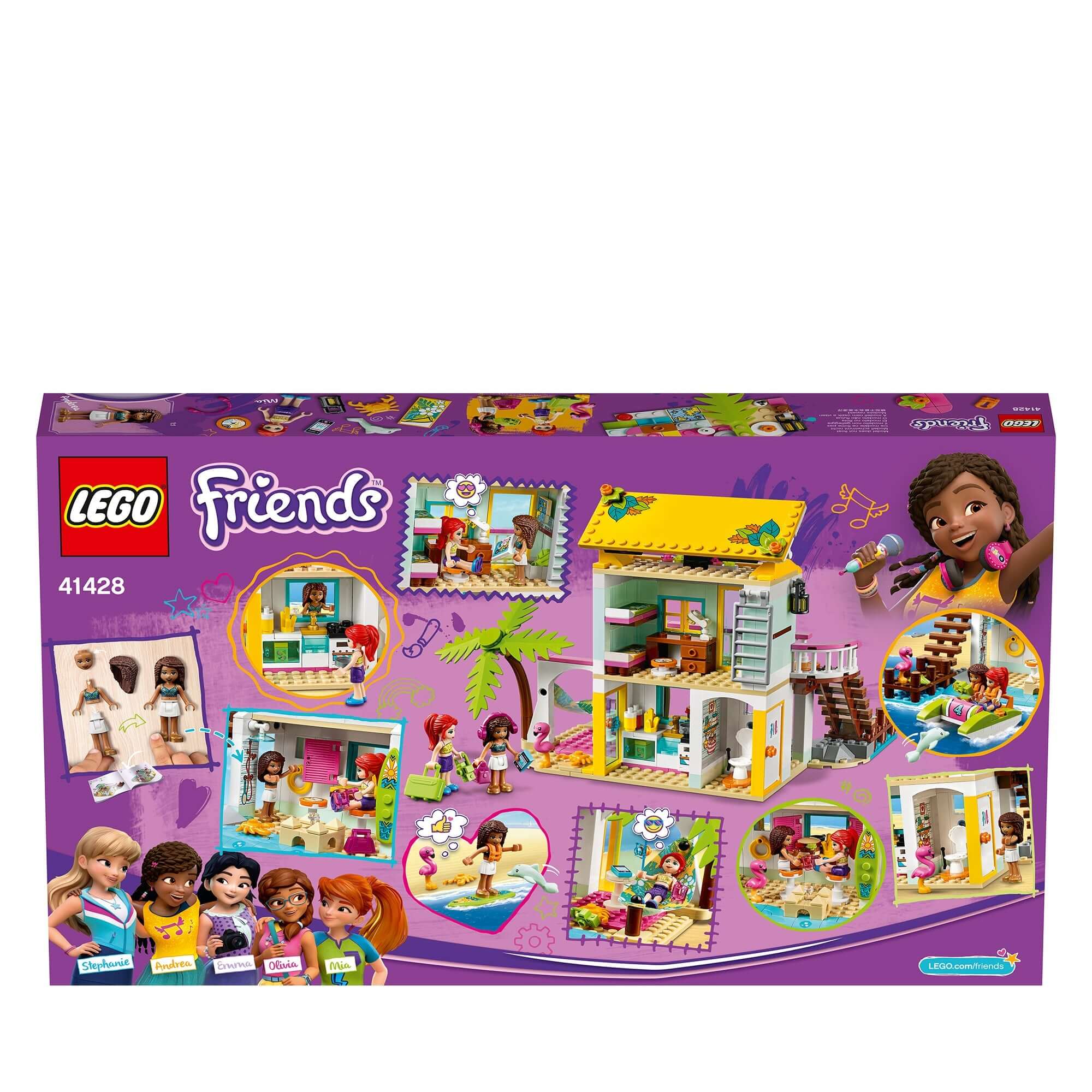 LEGO® Friends Beach House Mini Dolls House Set 41428