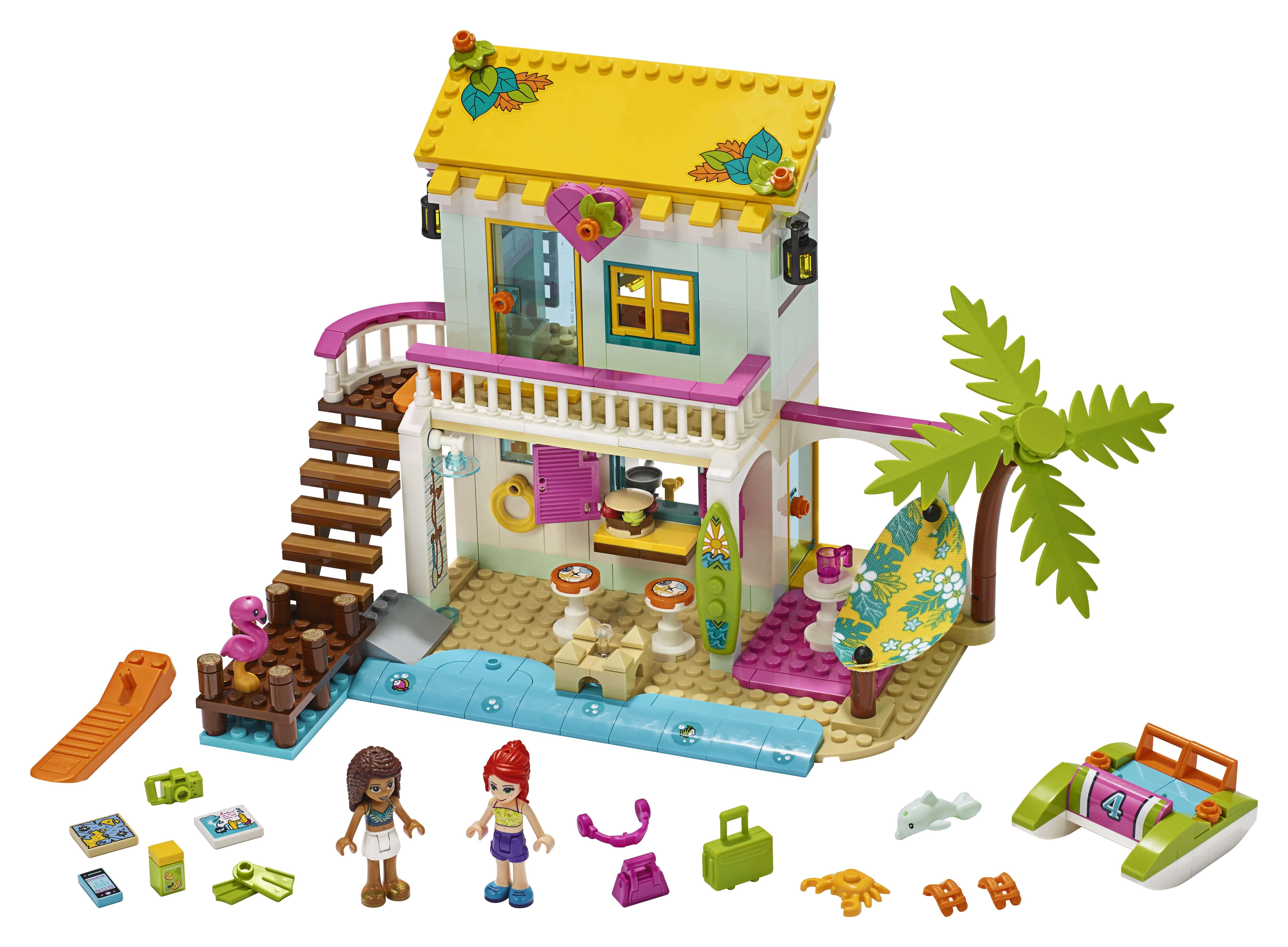 LEGO® Friends Beach House Mini Dolls House Set 41428