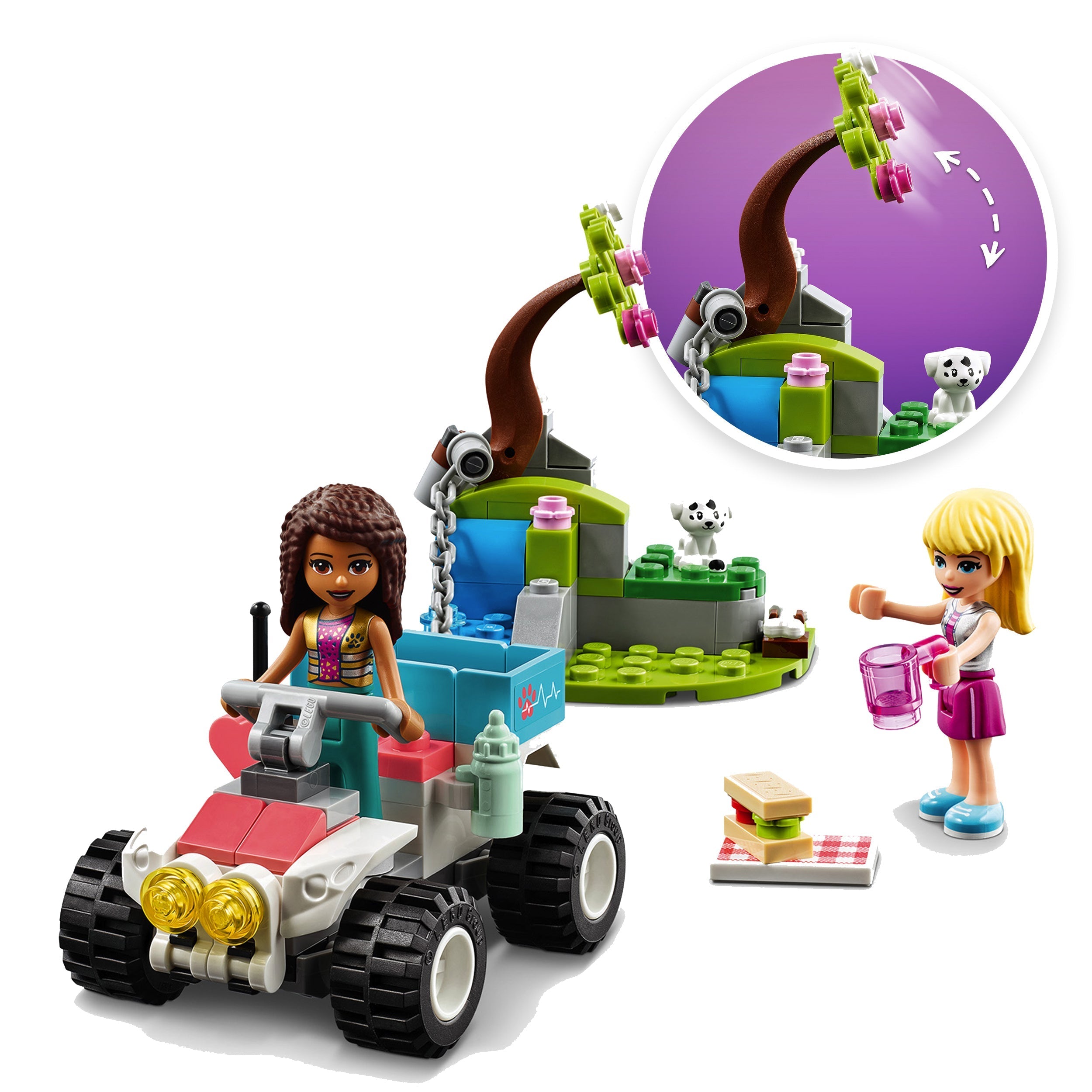 LEGO® Friends Vet Clinic Rescue Buggy Playset 41442