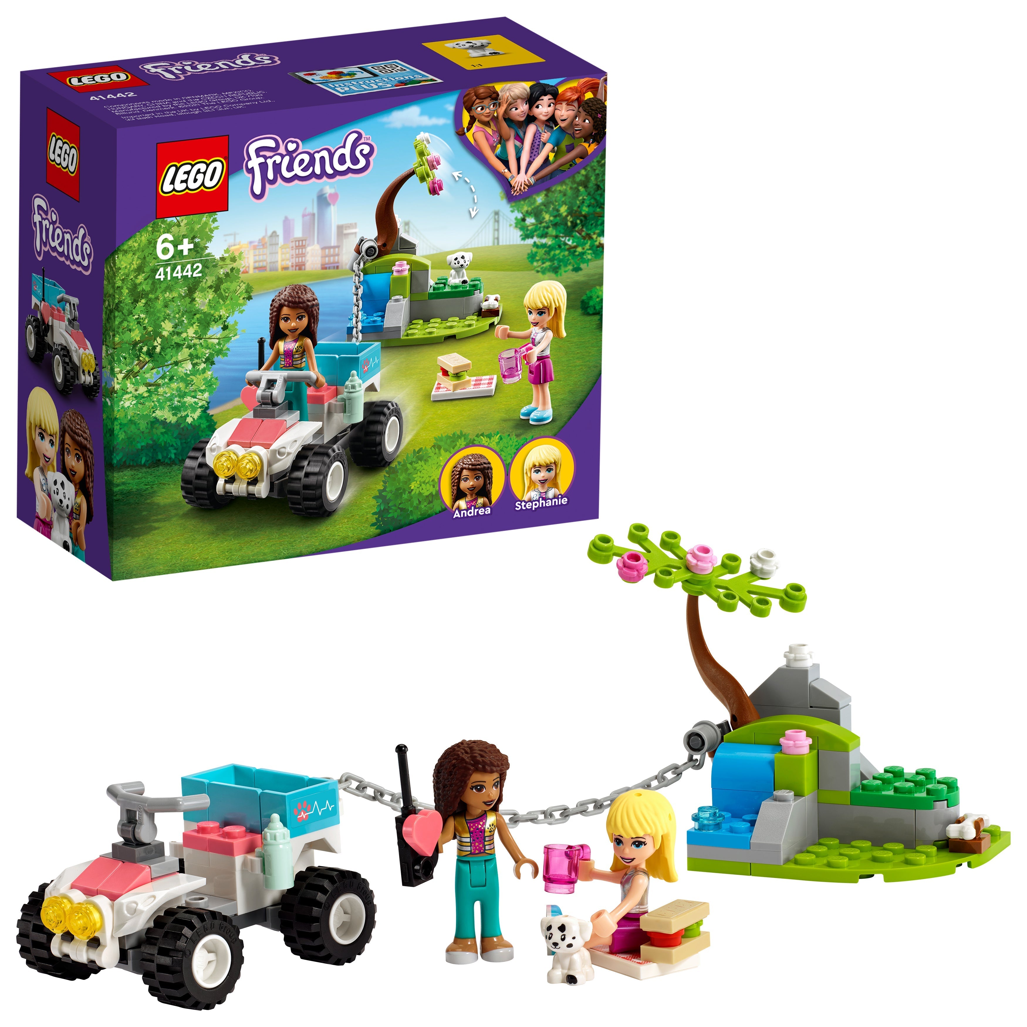 LEGO® Friends Vet Clinic Rescue Buggy Playset 41442