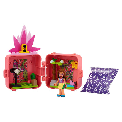 LEGO® Friends Olivia’s Flamingo Cube Mini Set 41662 featuring a colorful playset with a mini figure and accessories.