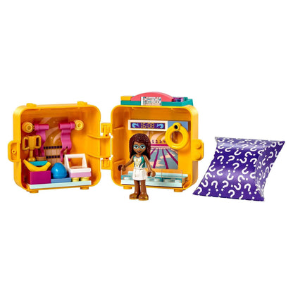 LEGO® Friends Andrea's Swimming Cube Play Set with character and building accessories for imaginative play.