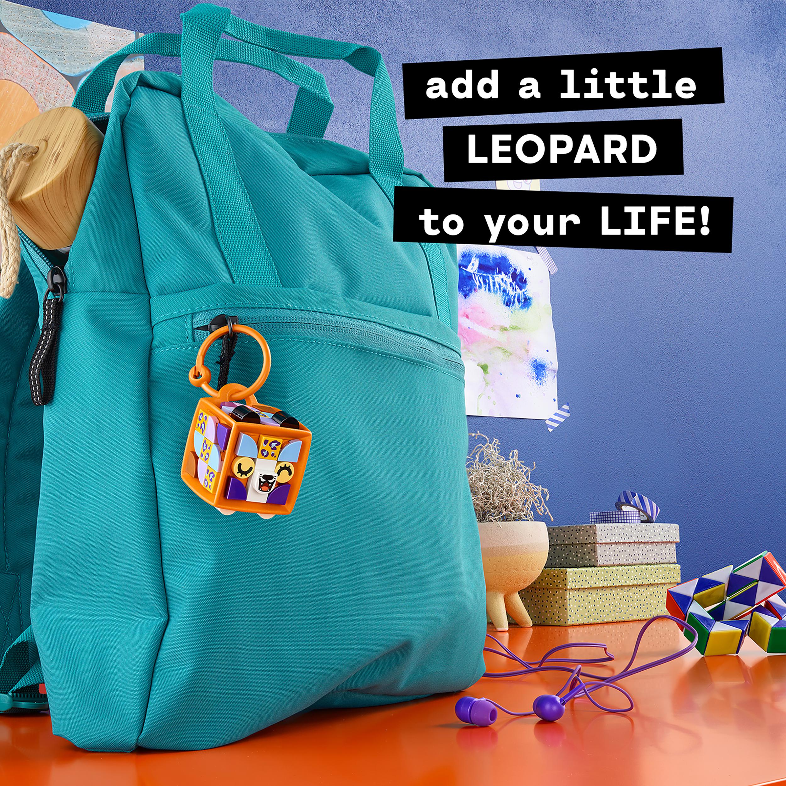 LEGO® DOTS Bag Tag Leopard Crafts Set for Kids 41929