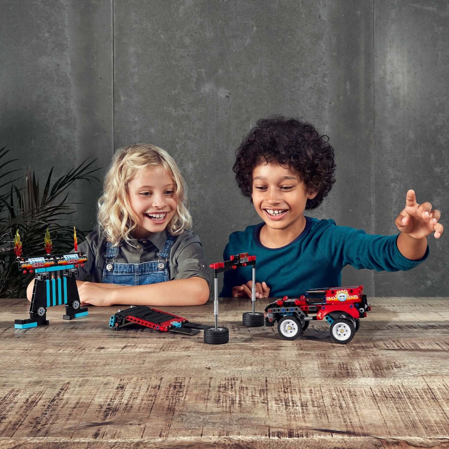 LEGO® Technic Stunt Show Truck & Bike Toy 42106