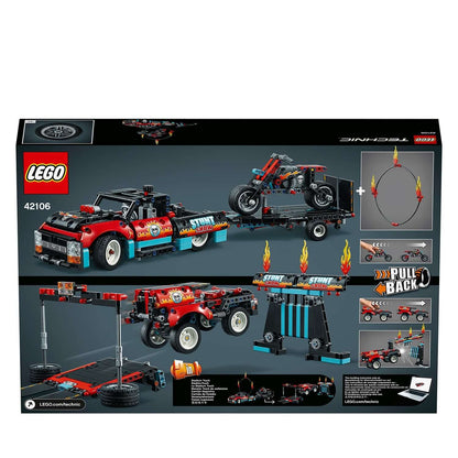 LEGO® Technic Stunt Show Truck & Bike Toy 42106
