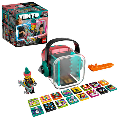 LEGO VIDIYO Punk Pirate BeatBox set with music video maker, minifigure, and colorful beat bits. Perfect for creative kids.