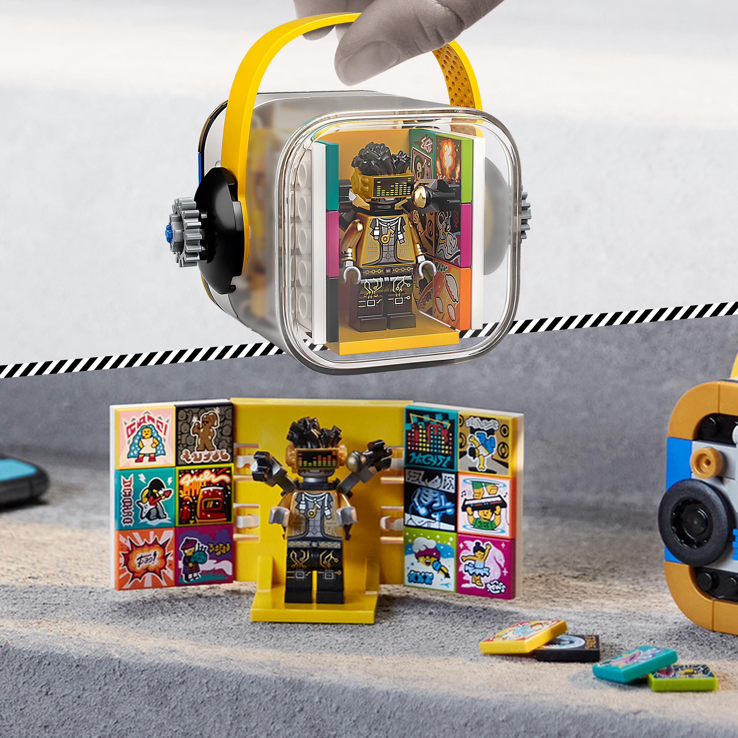 LEGO VIDIYO HipHop Robot BeatBox set with robot figure and music video accessories for creative play.