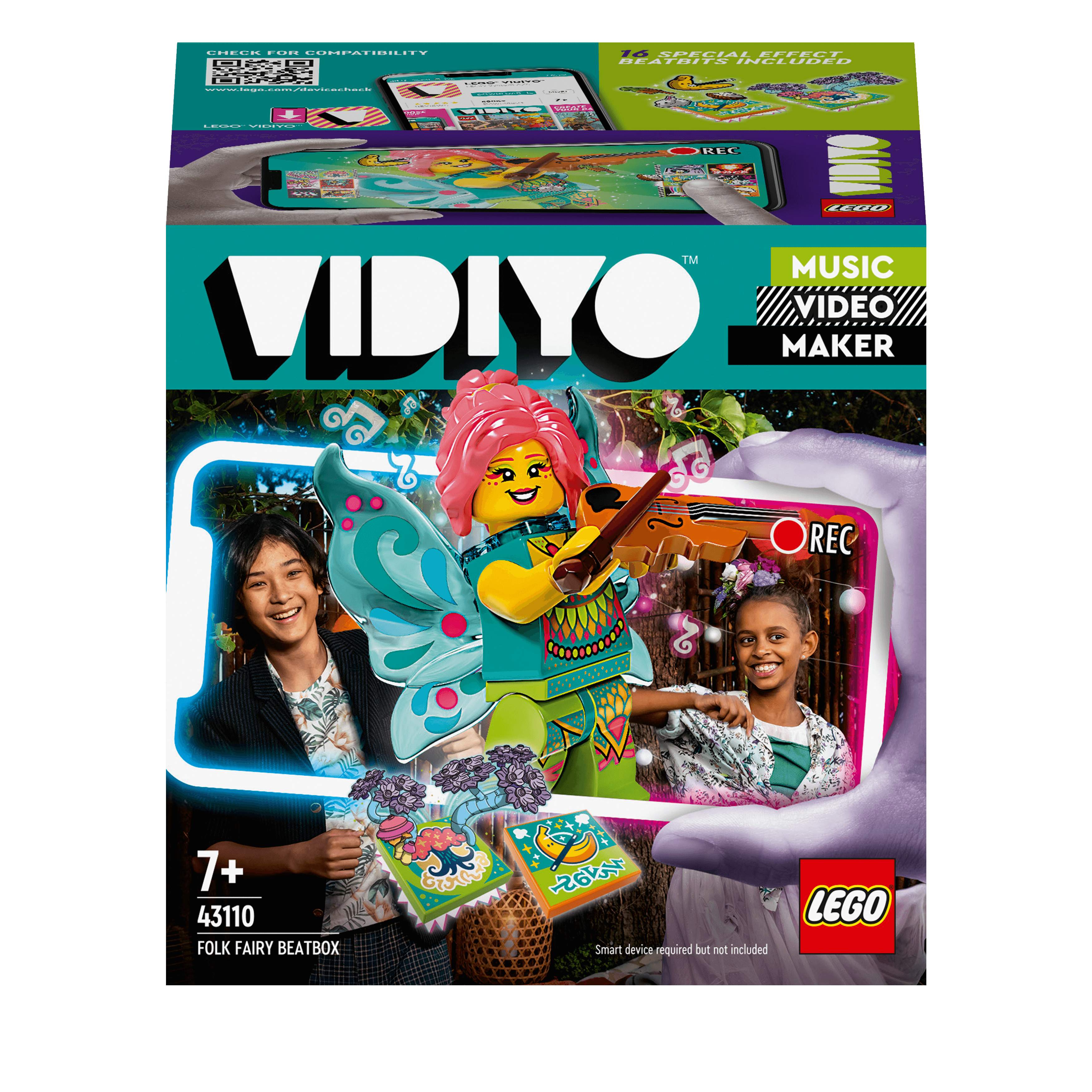 LEGO® VIDIYO Folk Fairy BeatBox AR Music Set 43110