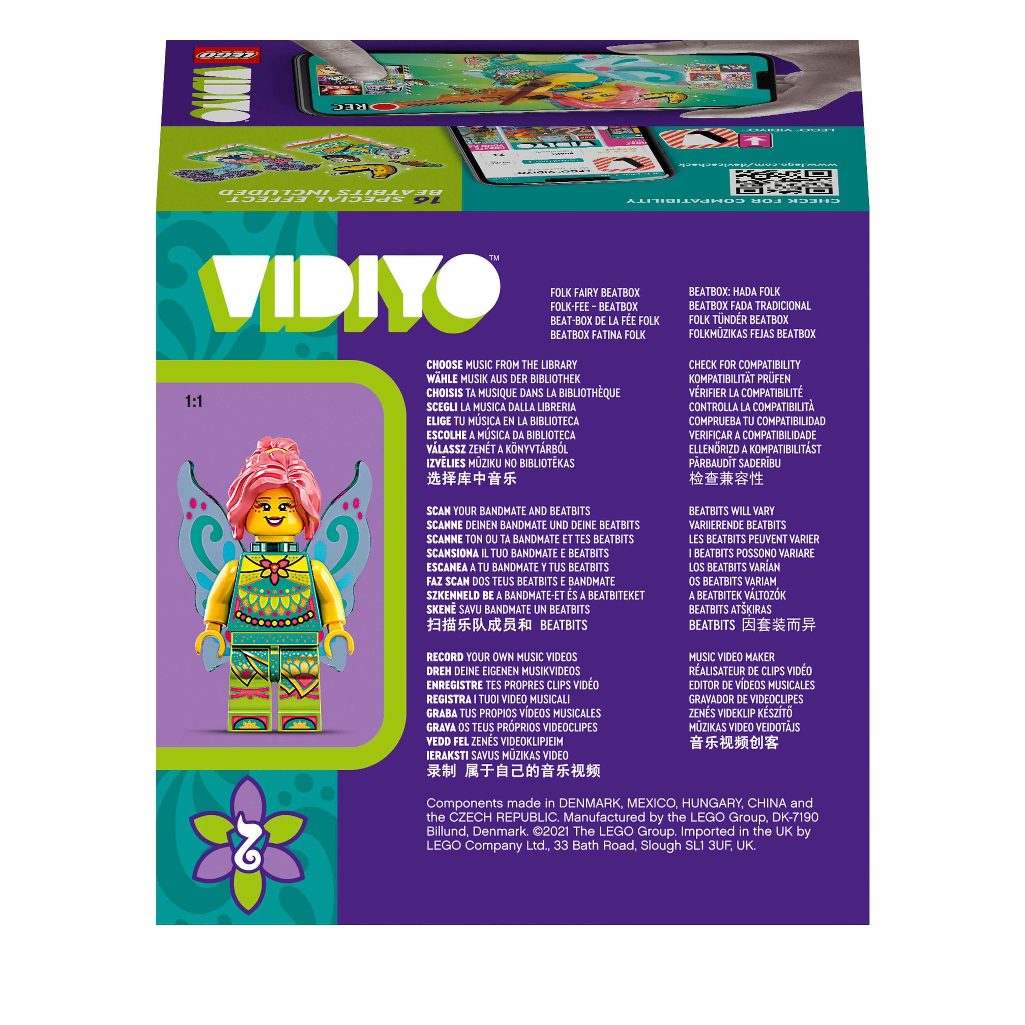 LEGO® VIDIYO Folk Fairy BeatBox AR Music Set 43110