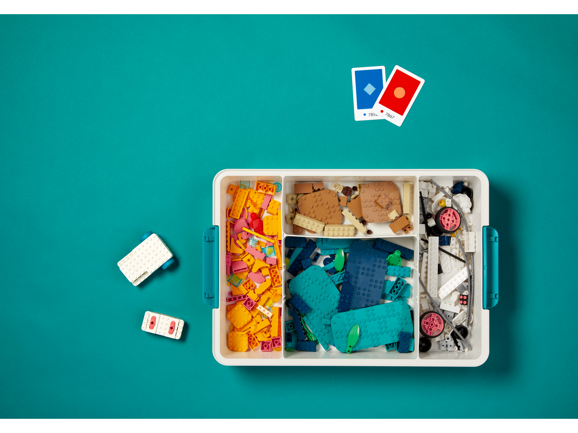 LEGO Education Science kit for Year 1-3, featuring colorful bricks and interactive learning materials.