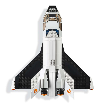LEGO City Mars Research Shuttle 60226 space toy with detailed shuttle design for young astronauts.