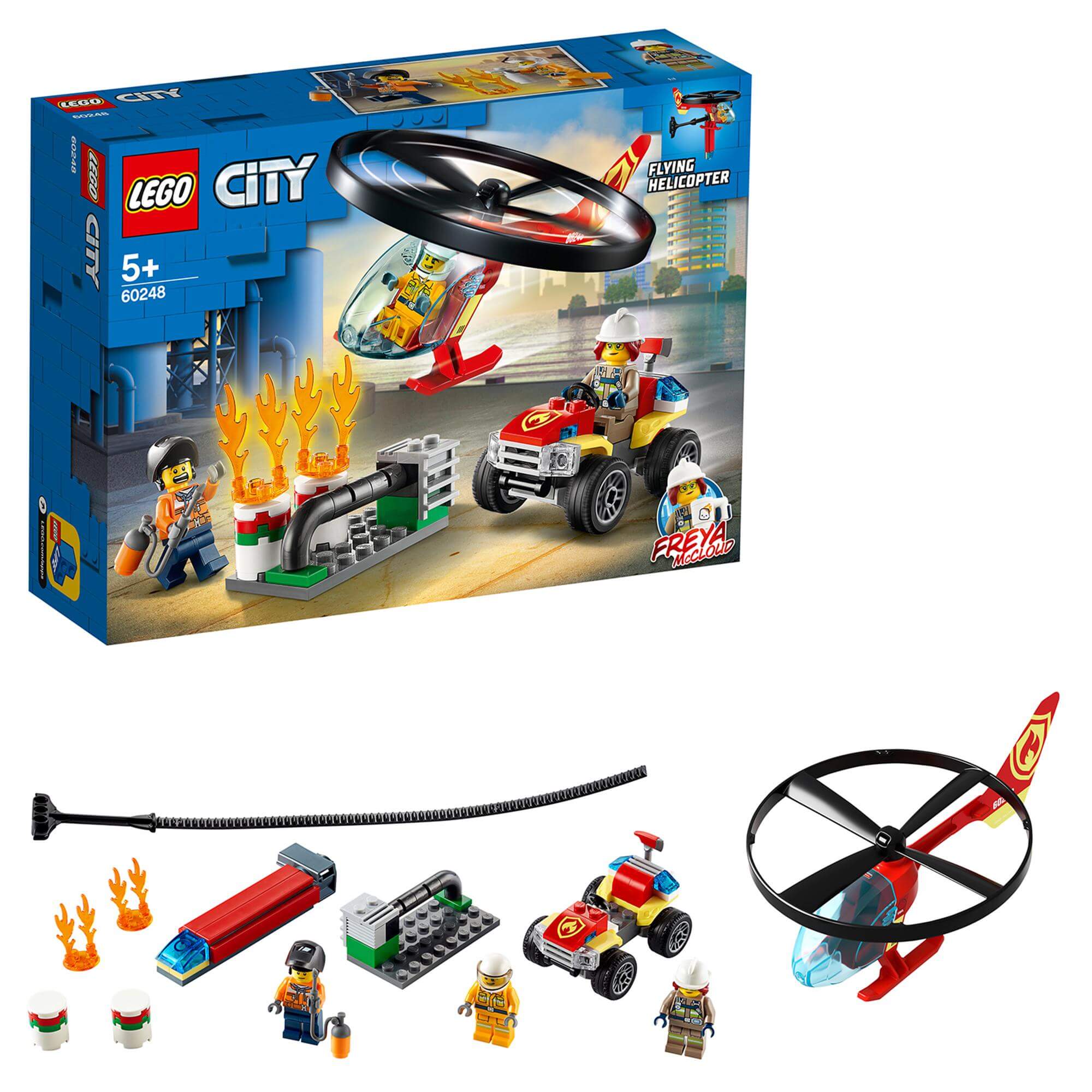 LEGO® City Fire Helicopter Response Set 60248