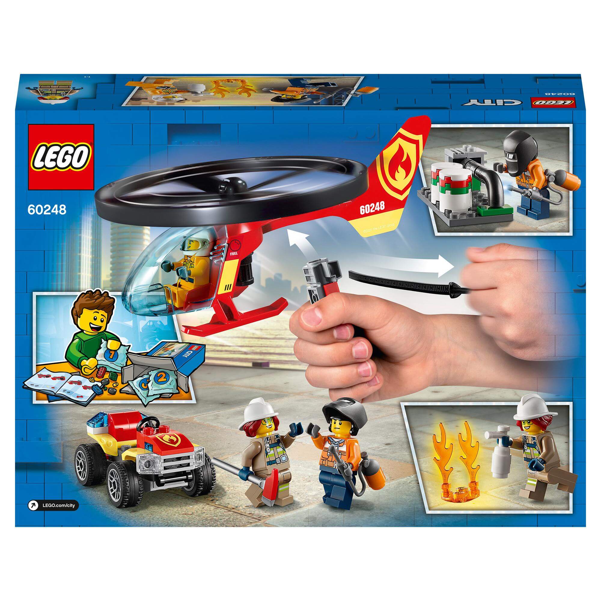 LEGO® City Fire Helicopter Response Set 60248