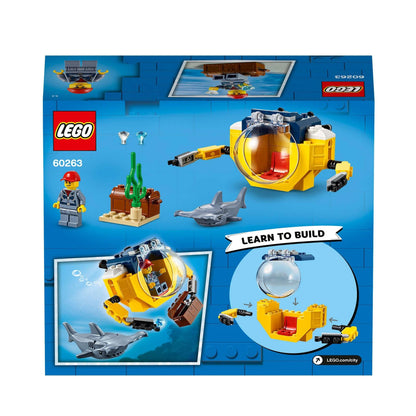 LEGO® City 4+ Ocean Mini-Submarine Sea Set 60263