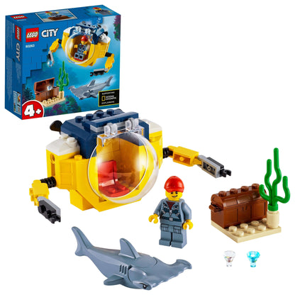 LEGO® City 4+ Ocean Mini-Submarine Sea Set 60263