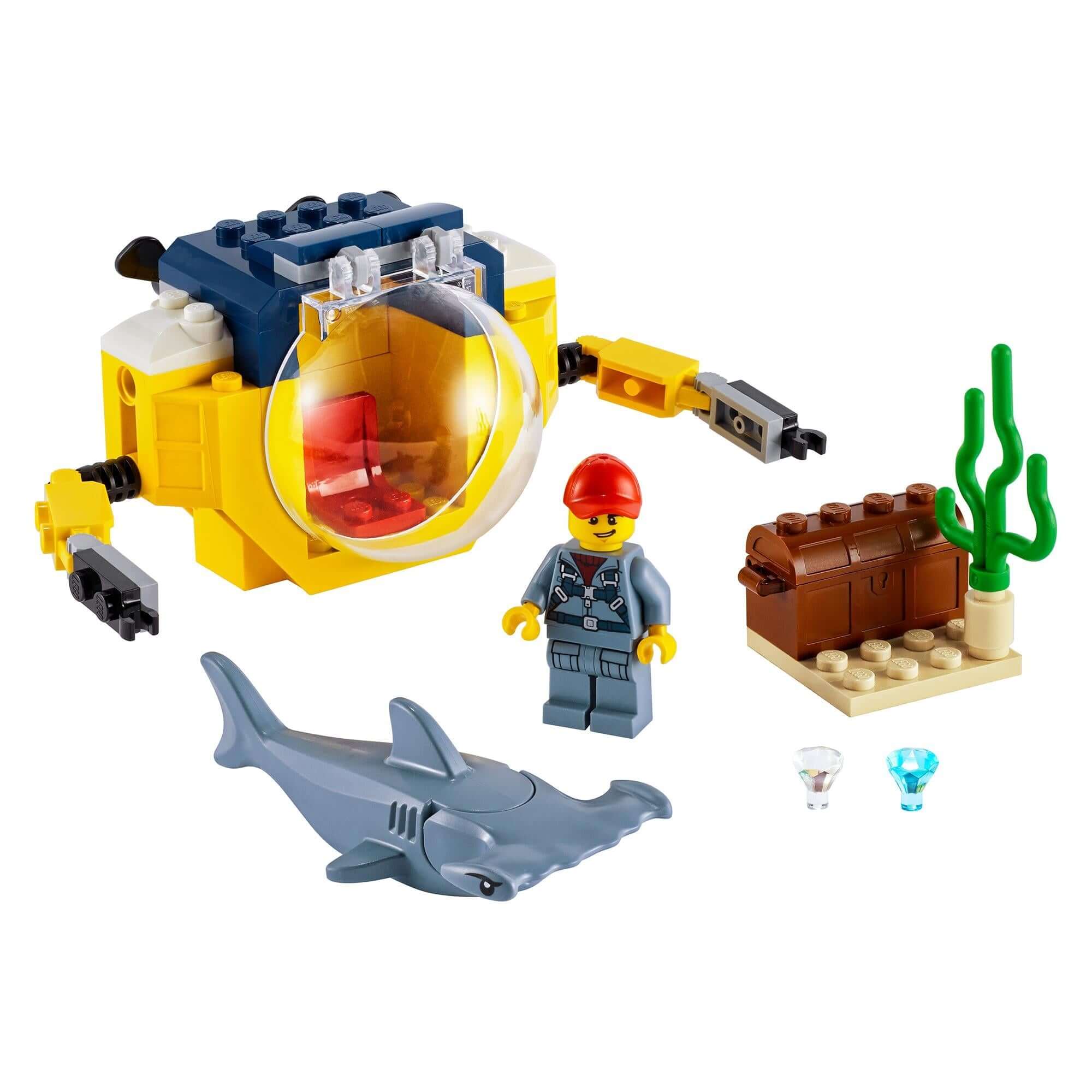LEGO® City 4+ Ocean Mini-Submarine Sea Set 60263
