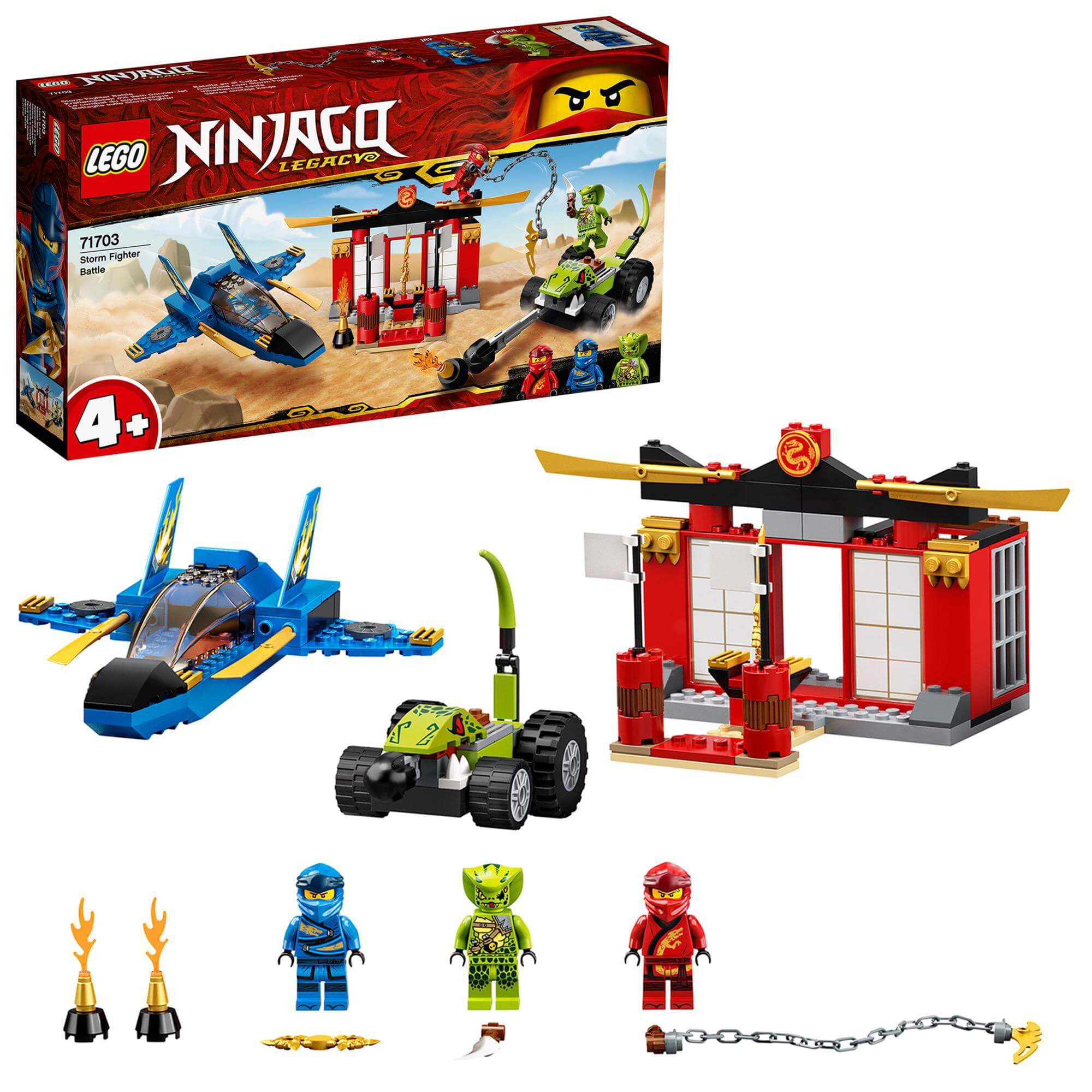 LEGO® NINJAGO Legacy Storm Fighter Battle Toy 71703