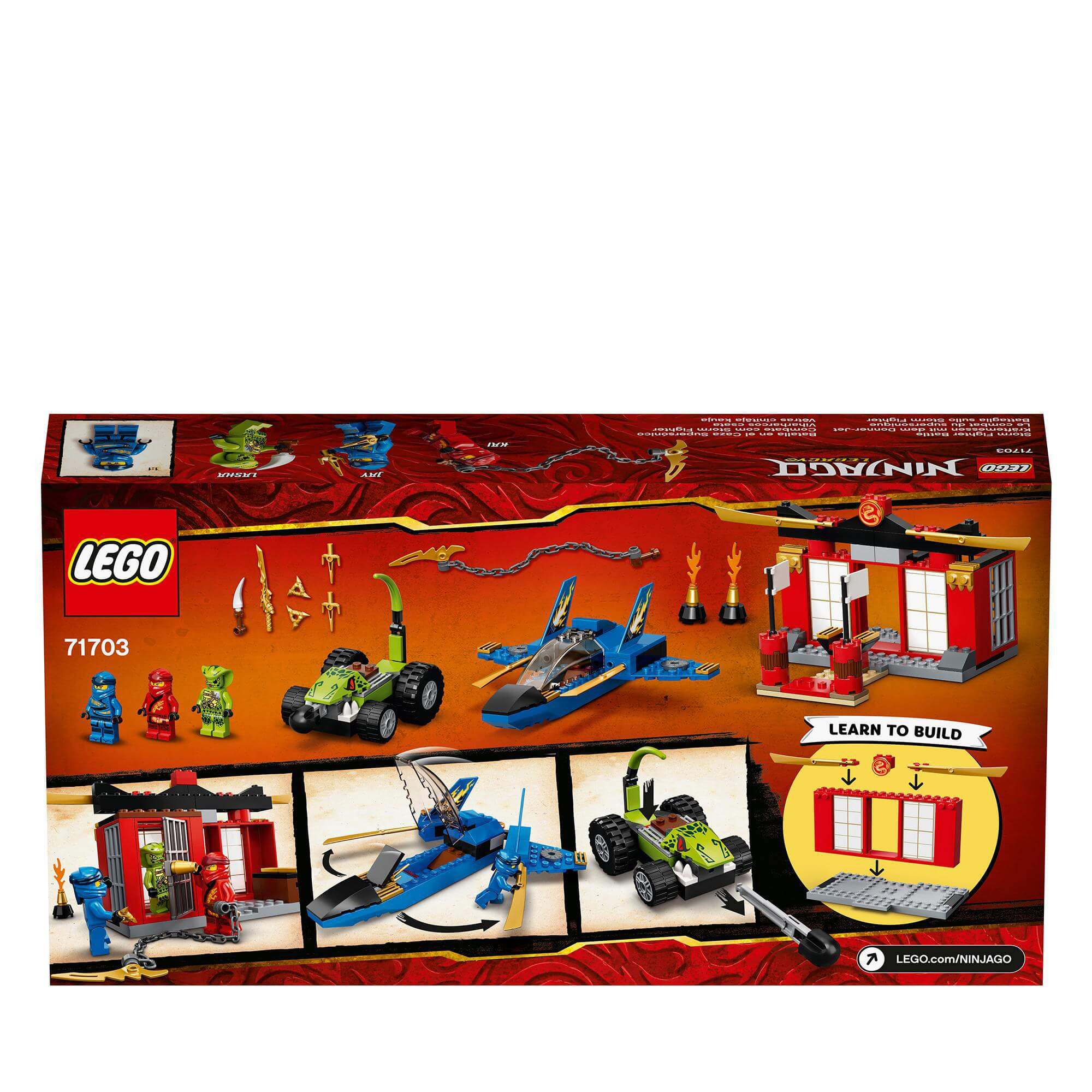 LEGO® NINJAGO Legacy Storm Fighter Battle Toy 71703