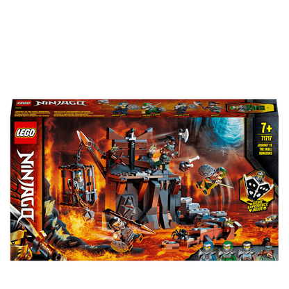 LEGO NINJAGO Journey to the Skull Dungeons Set 71717 for kids, featuring ninja action and adventure in Shintaro.