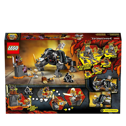 LEGO NINJAGO Zane's Mino Creature 2in1 Set 71719, featuring ninjas Cole and Zane battling Geckles in Shintaro.