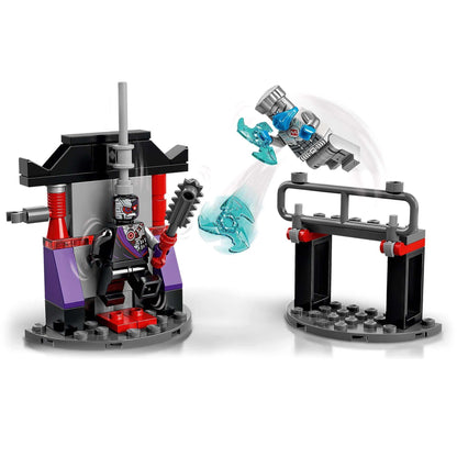 LEGO NINJAGO Epic Battle Set featuring Zane vs. Nindroid with cool battle accessories for imaginative play.